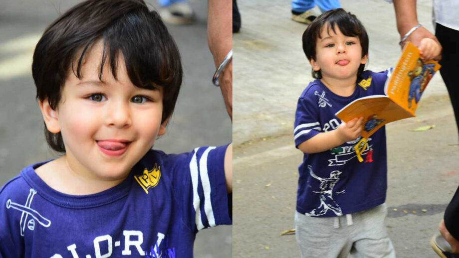 Taimur Ali Khan makes cute faces and is beyond adorable 2