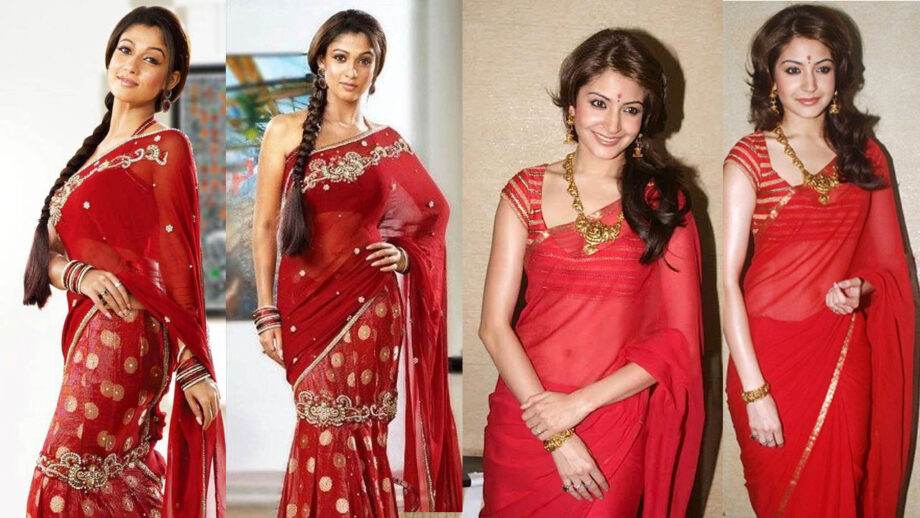 Who wore red better: Nayanthara or Anushka Sharma?