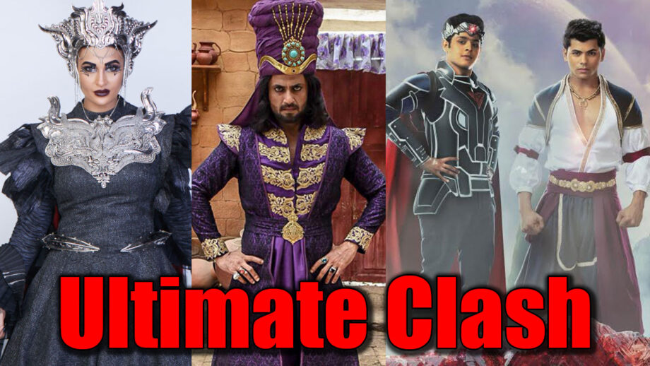 Zafar and Timnasa join forces to fight against Aladdin and Baalveer