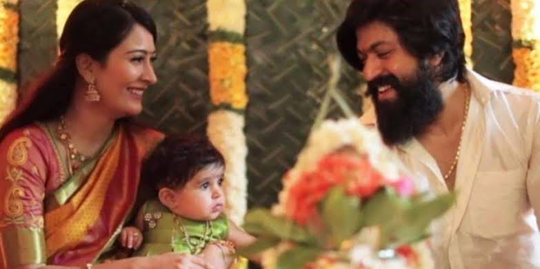 Yash and Radhika Pandit CUTE family pictures