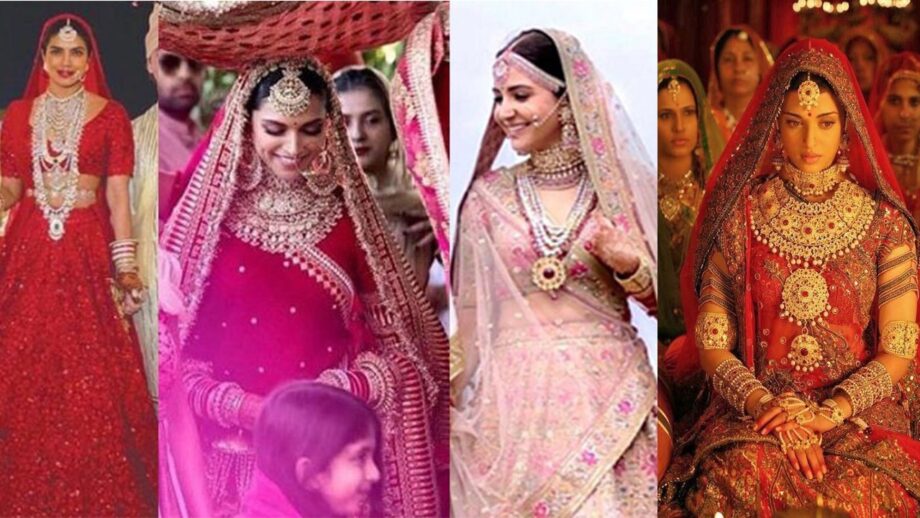 Aishwarya Rai Bachchan, Anushka Sharma, Deepika Padukone, Priyanka Chopra: Steal These Stunning Bridal Collection For your Wedding