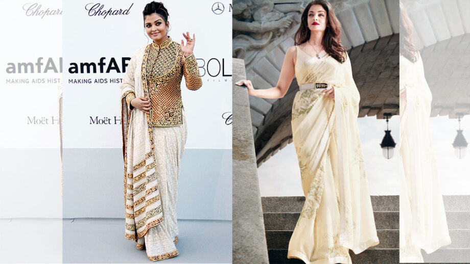 Aishwarya Rai Bachchan in Sandeep Khosla Or Sabyasachi Saree: Which Outfit Rules The Style Quotient?