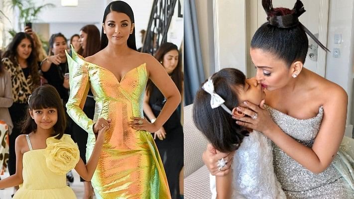 Aishwarya Rai Bachchan's twinning outfits with daughter Aaradhya Bachchan, See Pics
