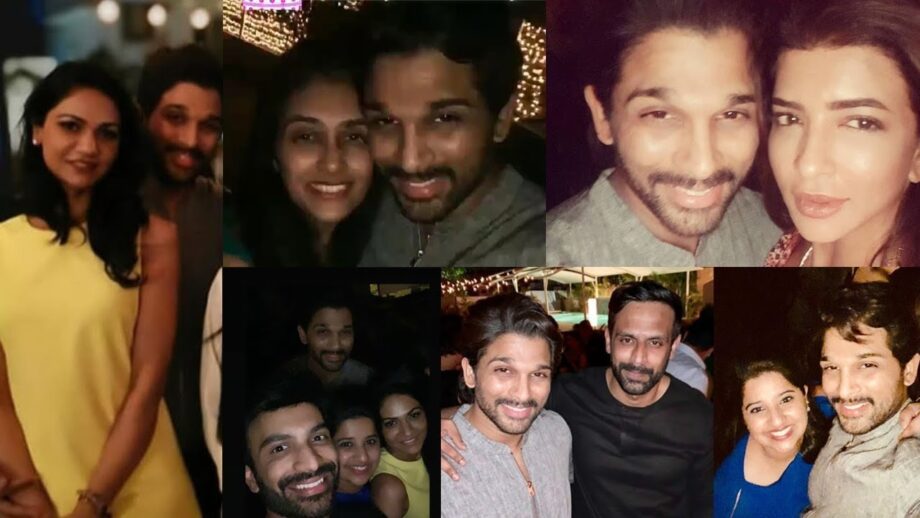 Allu Arjun's special celebration with his wife and friends 1