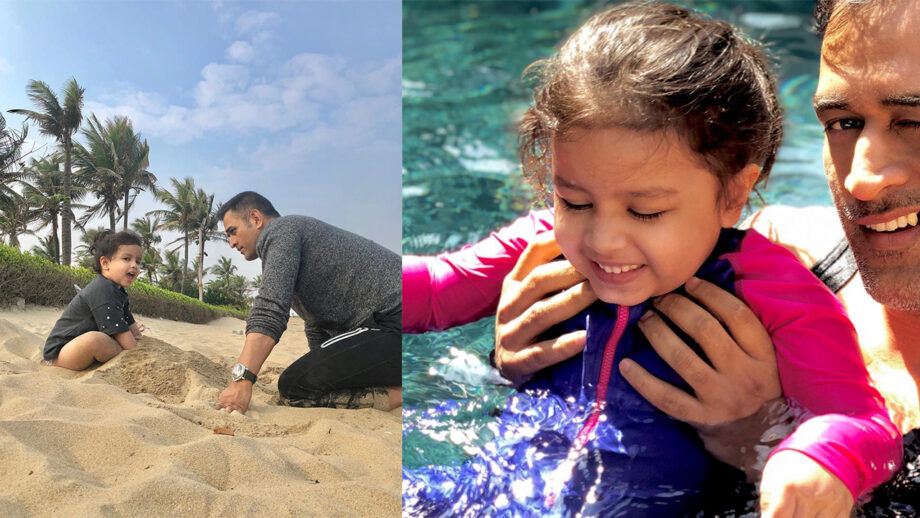 AWW: 'Captain Cool' MS Dhoni's MOST ADORABLE moments with daughter Ziva