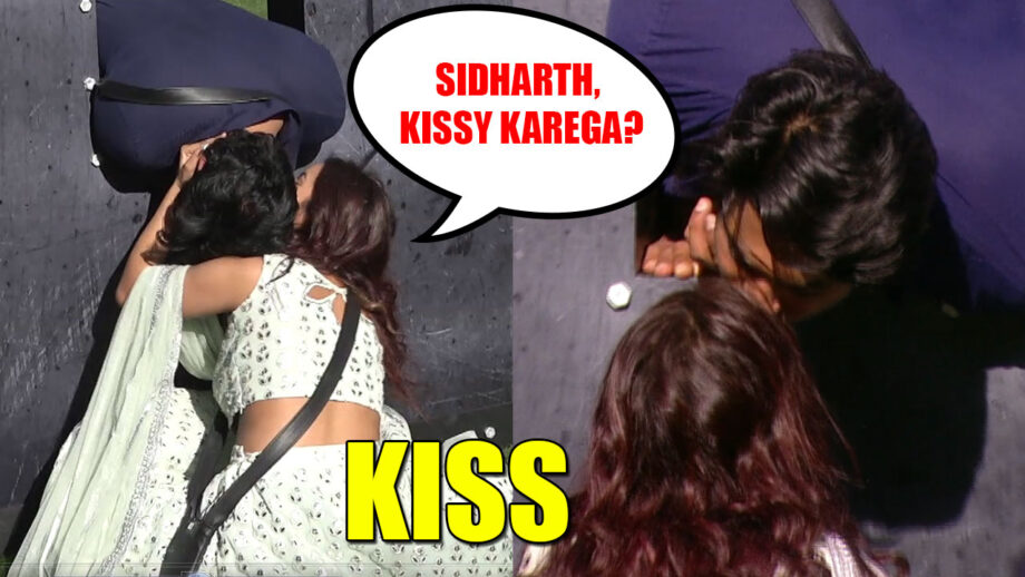 Bigg Boss 13: Sidharth Shukla plants a kiss on Shehnaaz Gill