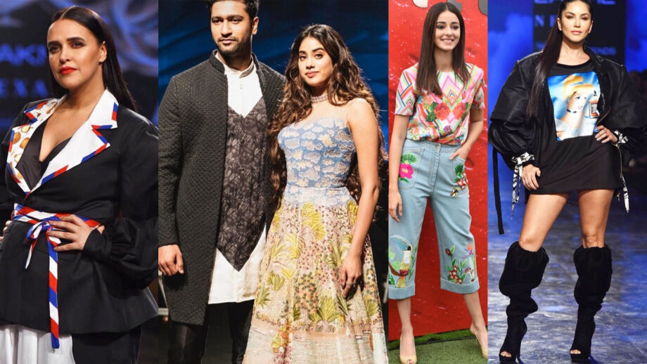 Bollywood at Lakme Fashion Week 2020: Showstoppers Janhvi Kapoor-VickyKaushal, Kareena Kapoor Khan, Tara Sutaria flaunt festive fashion