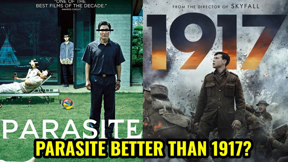 Dear Uncle Oscar, Parasite is a better film than 1917?