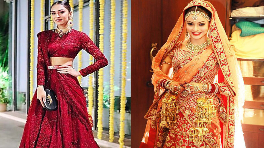 Erica Fernandes vs Aamna Sharif: Who looks gorgeous in Sabyasachi Lehanga?