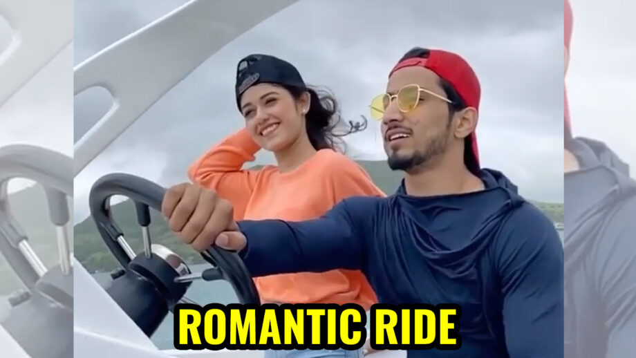 Faisu and Jannat get on a romantic ride