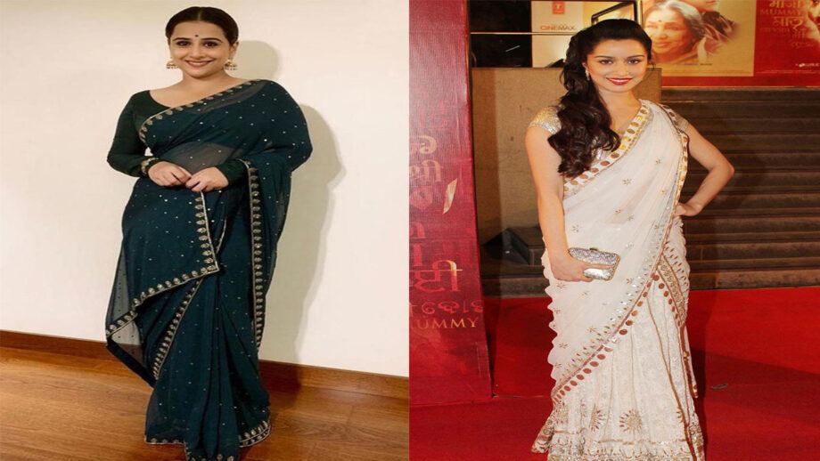 Fashion Faceoff: Vidya Balan vs Shraddha Kapoor: Who looks awe-inspiring in saree?