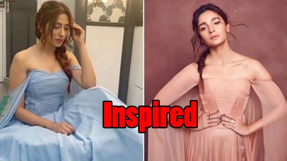 I would rather call it as being inspired by Alia Bhatt’s fashion sense: Mahira Sharma’s reply to trollers