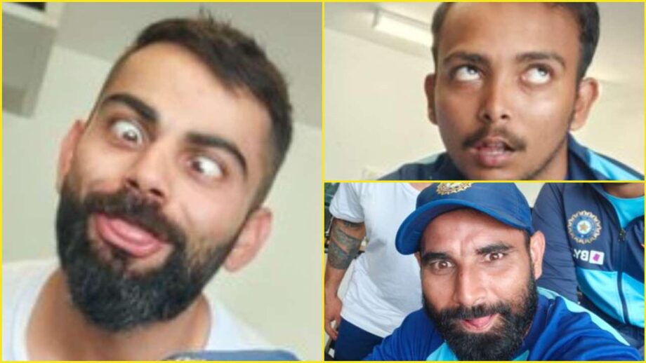 IND VS NZ: What happened to Kohli, Mohammed Shami, and Prithvi Shaw amidst the match?