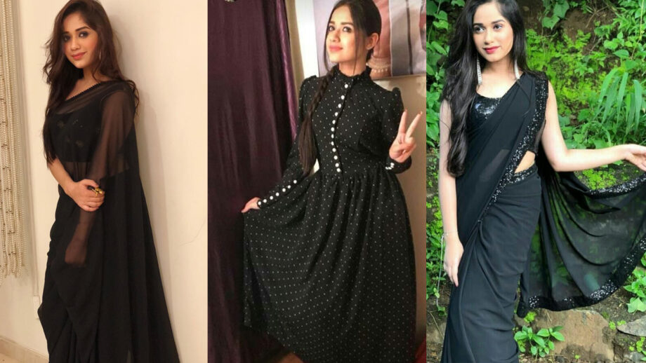 Jannat Zubair's Black Outfit Collections 3