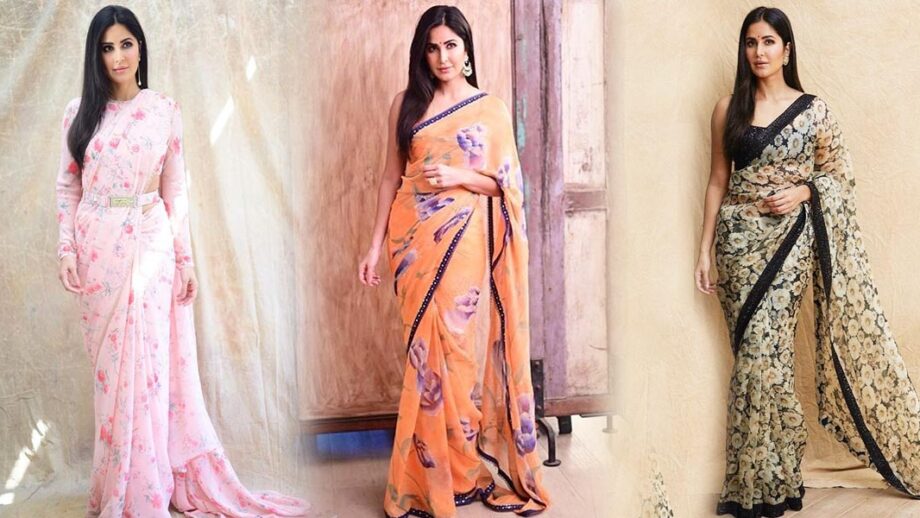 Katrina Kaif's UNSEEN saree looks to inspire you