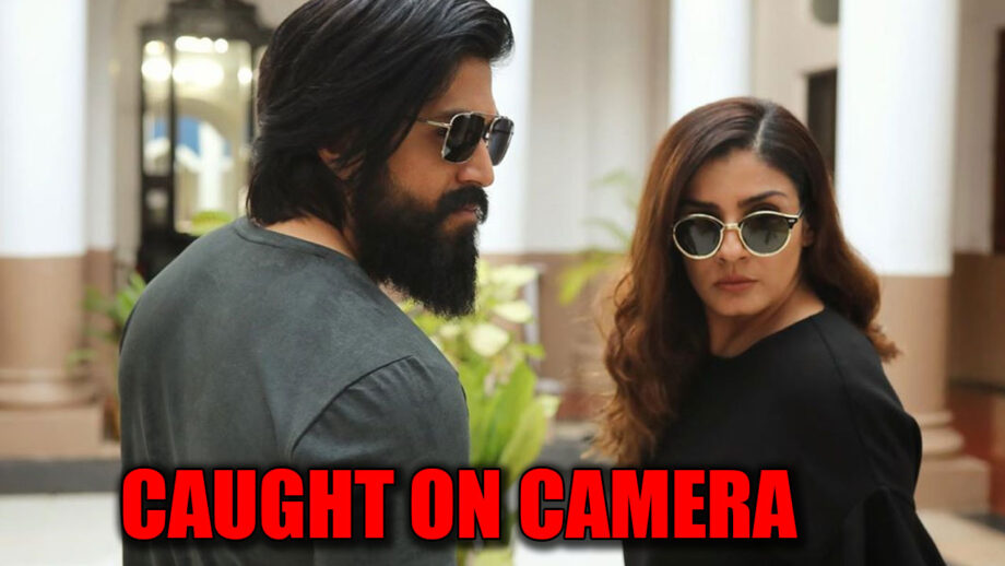 KGF2: Superstar Yash and Raveena Tandon caught on camera