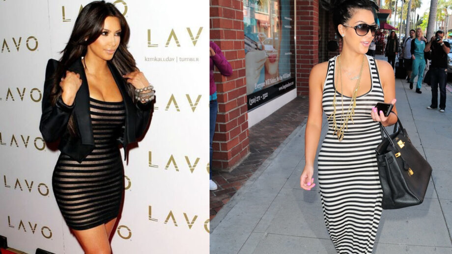 Kim Kardashian's Striped Outfits Is Perfect For Fall 6