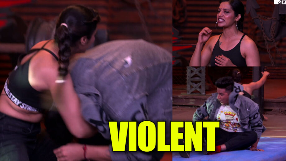 MTV Roadies Revolution: OMG! Female contestant gets violent with Prince Narula