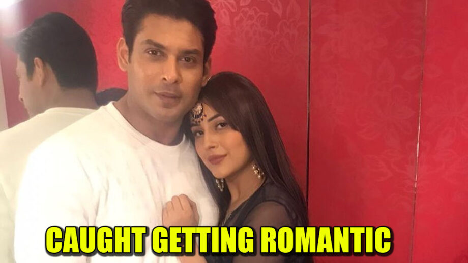 Sidharth Shukla and Shehnaaz Gill caught getting romantic on camera