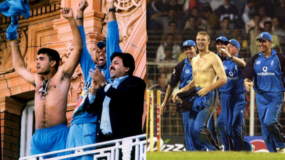The T-shirt Story of Sourav Ganguly And Andrew Flintoff