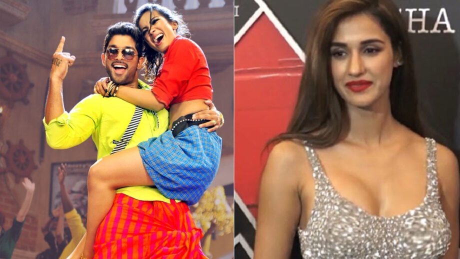 When Disha Patani REVEALED she wants to dance with Allu Arjun on the famous 'Topless' song