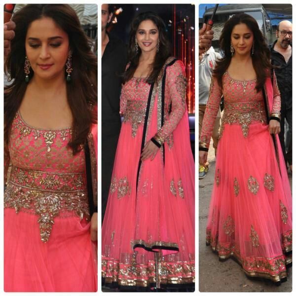 When Madhuri Dixit Nene looked absolutely gorgeous in a Manish Malhotra Anarkali 7