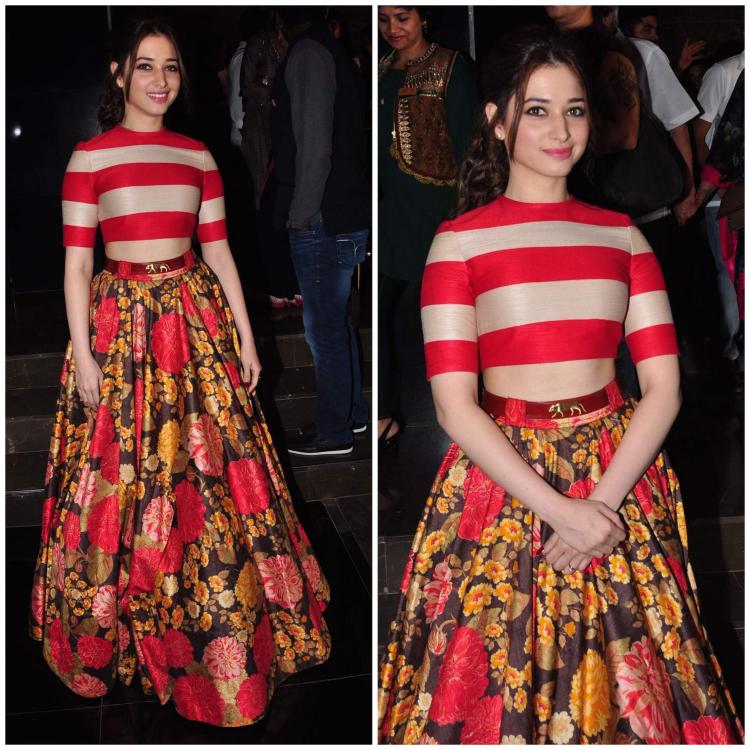 10 Amazing Tamannaah Bhatia Blouse Designs To Steal For Your Own Lehenga or Saree! - 3