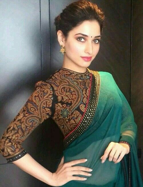 10 Amazing Tamannaah Bhatia Blouse Designs To Steal For Your Own Lehenga or Saree! - 2