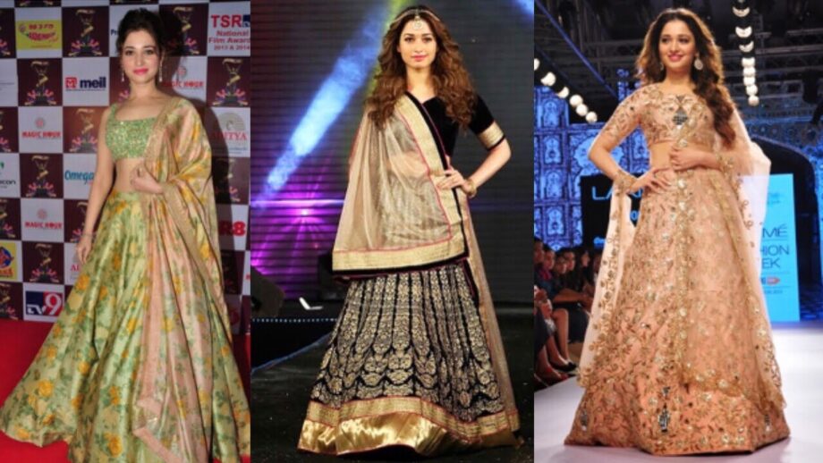 10 Amazing Tamannaah Bhatia Blouse Designs To Steal For Your Own Lehenga or Saree! 8