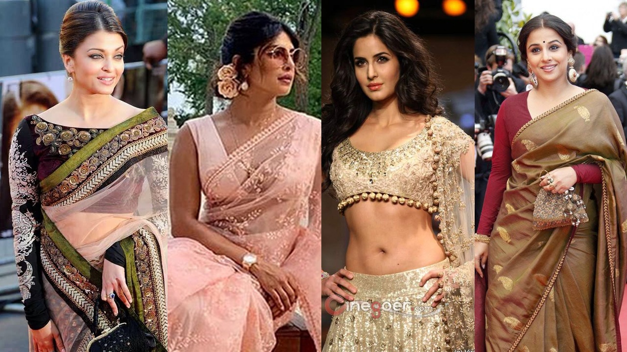 Aishwarya Rai Bachchan, Priyanka Chopra Jonas, Katrina Kaif, Vidya Balan: 10 Celeb-Inspired Unique and Eye-Catching Bridal Blouse Designs! | IWMBuzz