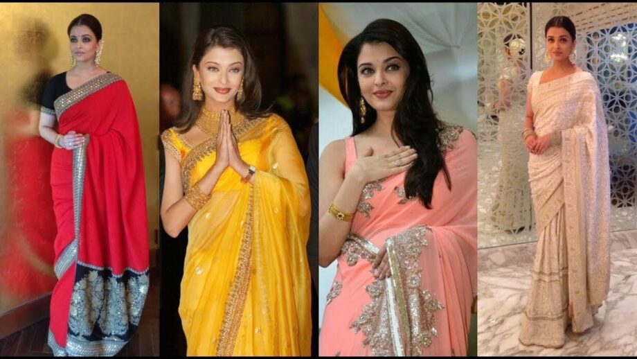 Aishwarya Rai Bachchan’s HOT Saree Collections And We Love Her Sense Of Fashion 1
