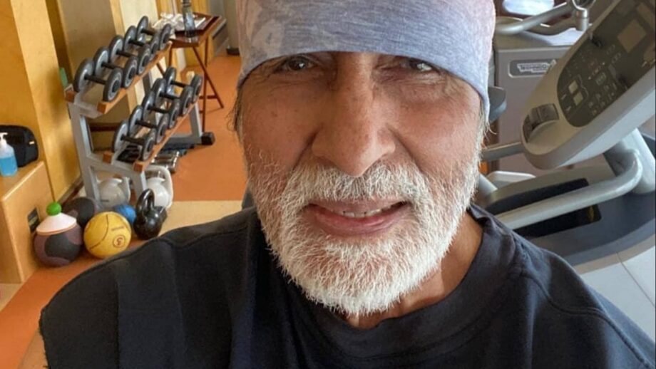 Amitabh Bachchan gives you a sneak-peak into his workout routine