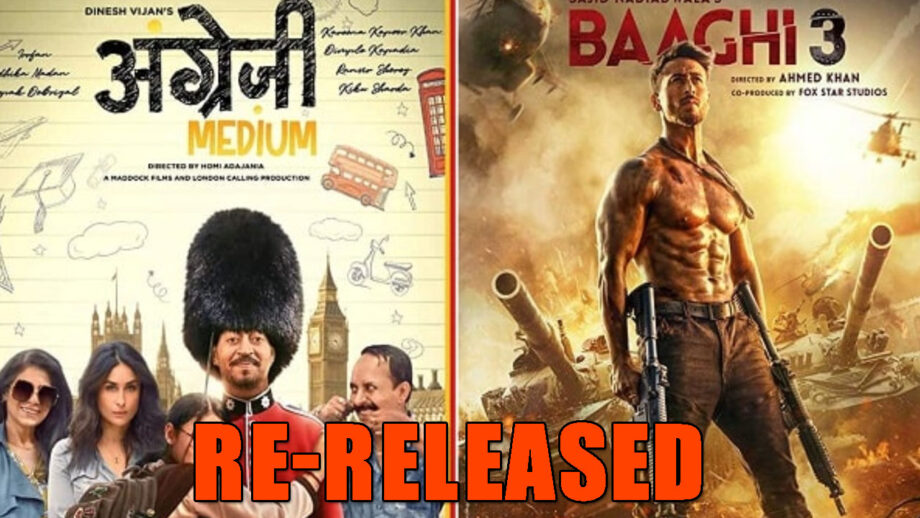 Baaghi 3, Angrezi Medium will be re-released