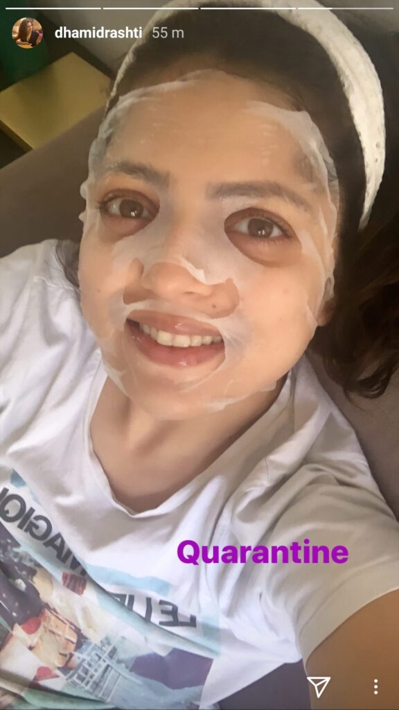 #BattleCovid19: Drashti Dhami opts for self-pampering
