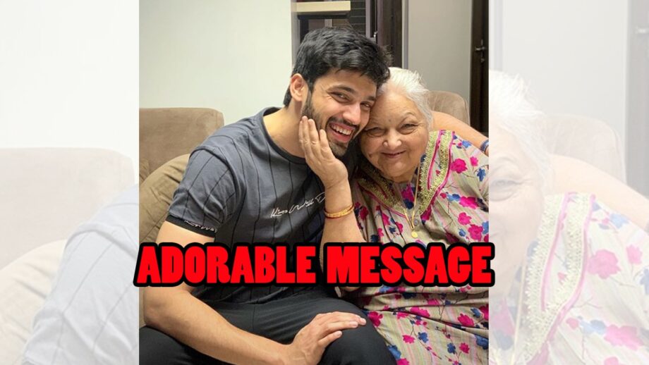 #BattleCovid19: Parth Samthaan shares 'adorable' message for fans: shares picture with Nani