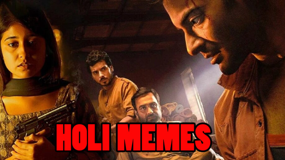 Best Mirzapur memes on Holi that you relate to 6