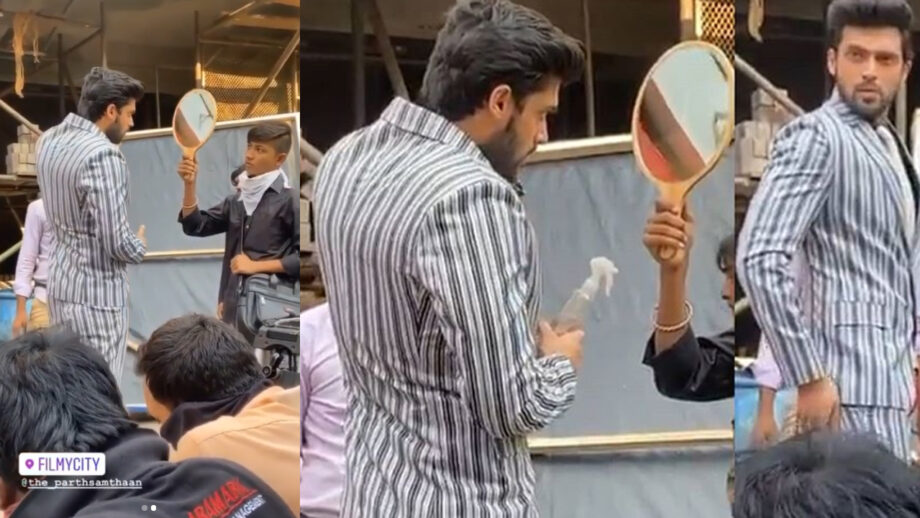 Check out Parth Samthaan’s BTS video from the sets
