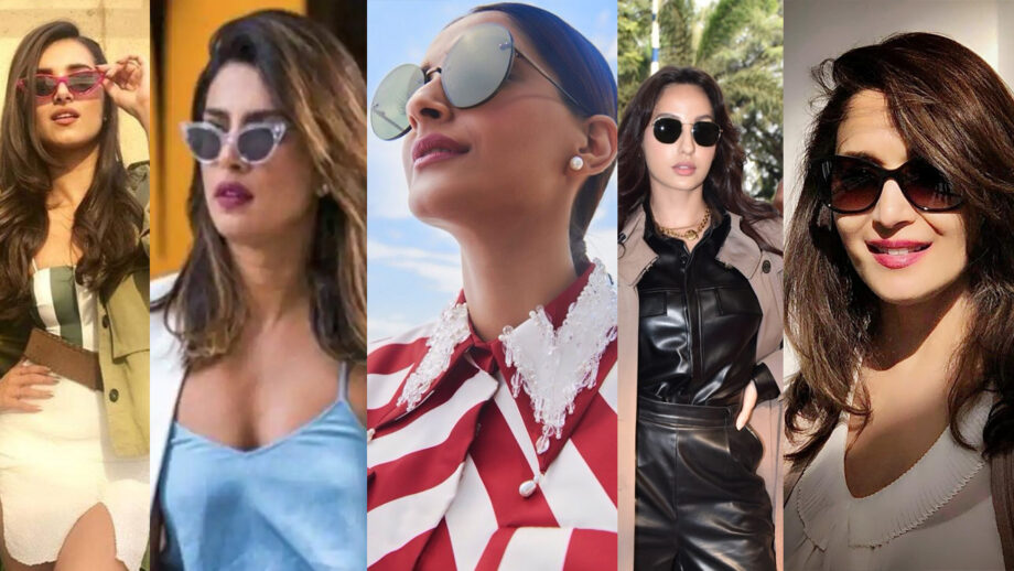 Checkout different shades of Bollywood beauties: Tara Sutaria, Priyanka Chopra Jonas, Sonam Kapoor, Nora Fatehi and Madhuri Dixit Nene