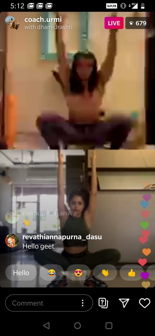 Drashti Dhami reveals her fitness secret to fans on live video