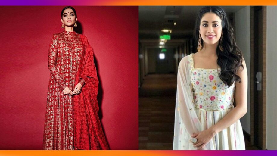 From Sonam Kapoor to Janhvi Kapoor, actors show how to ace in the suite with long dupatta