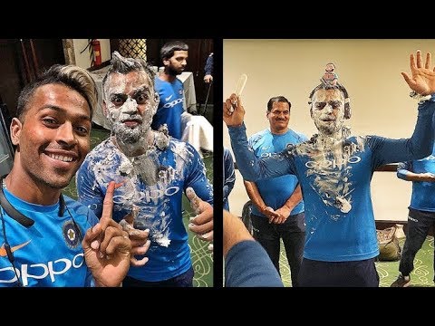 Fun Moments Of Indian Squad On Birthdays - 1
