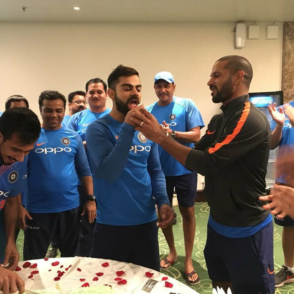 Fun Moments Of Indian Squad On Birthdays - 2
