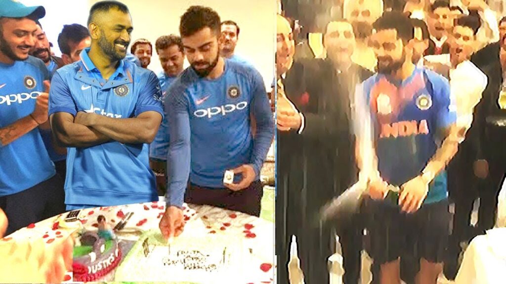 Fun Moments Of Indian Squad On Birthdays - 3