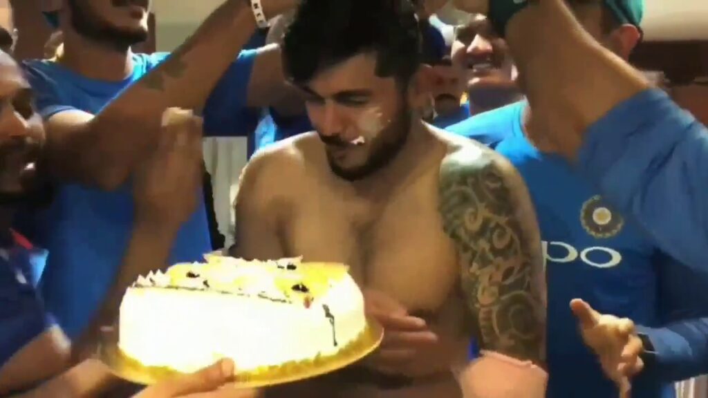 Fun Moments Of Indian Squad On Birthdays - 4