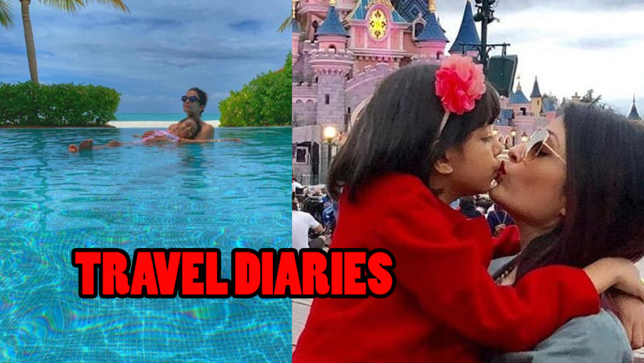 In Photo: CUTE moments of Aishwarya Rai Bachchan and daughter Aaradhya Bachchan chilling by the swimming pool 7