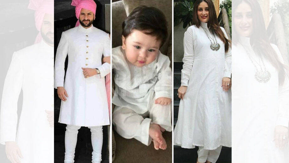 [IN PIC] Saif Ali Khan, Kareena Kapoor Khan, Taimur Ali Khan give us 'Royal family goals'