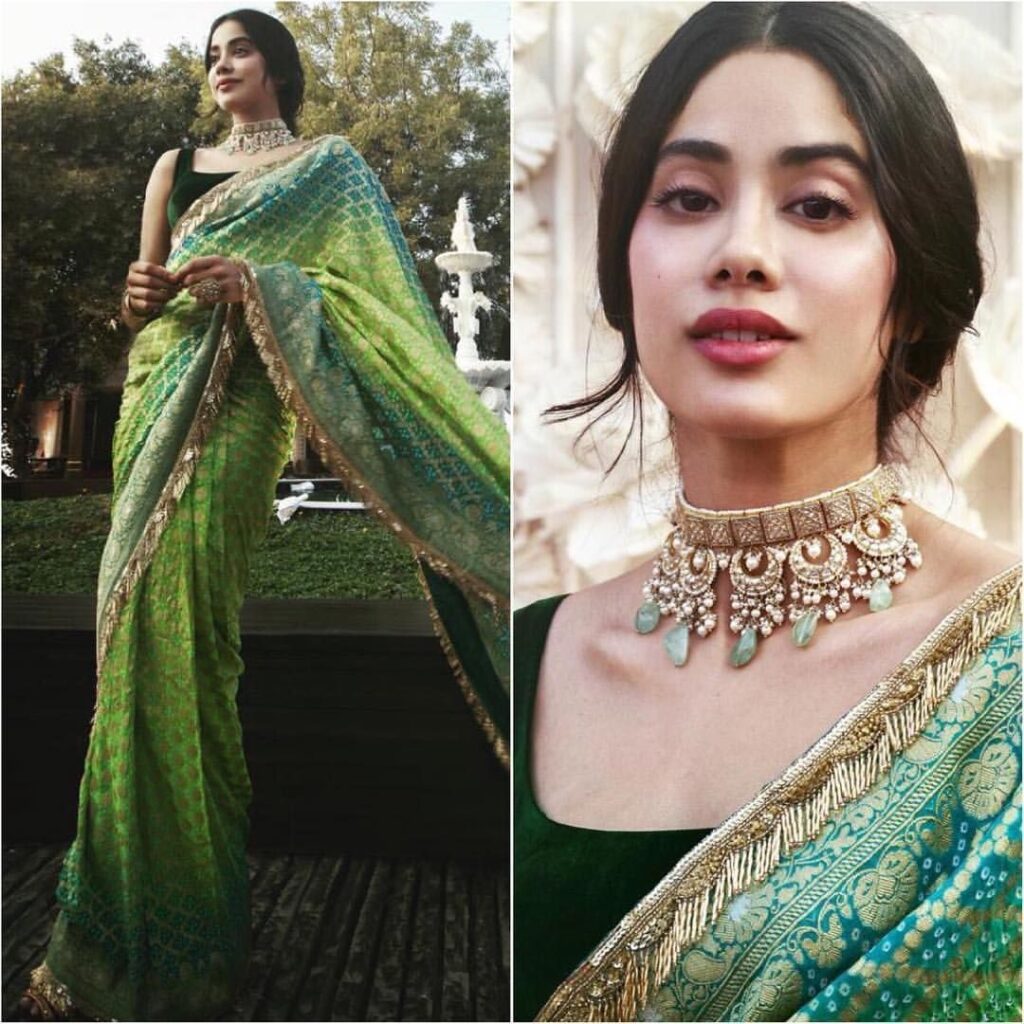 Check Out Janhvi Kapoor's Best Saree Moments - 2
