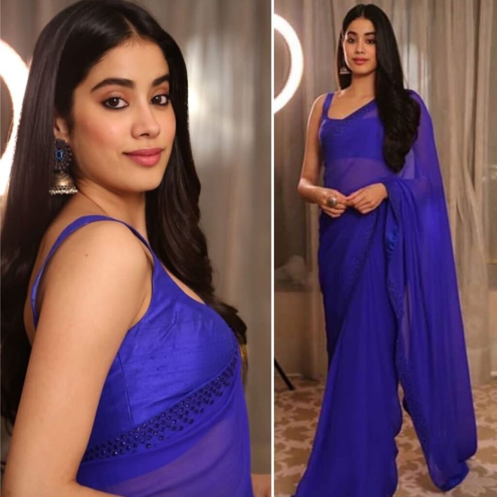 Check Out Janhvi Kapoor's Best Saree Moments - 1