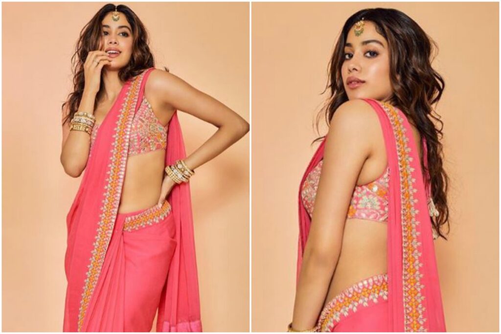 Check Out Janhvi Kapoor's Best Saree Moments - 3