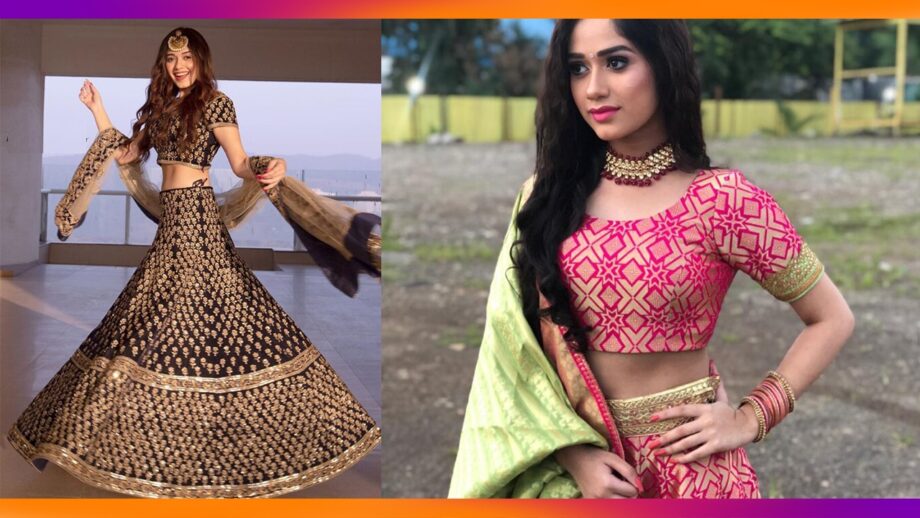 Jannat Zubair Ethnic Wardrobe Is Proof Shows Love for Lehengas; See Pictures